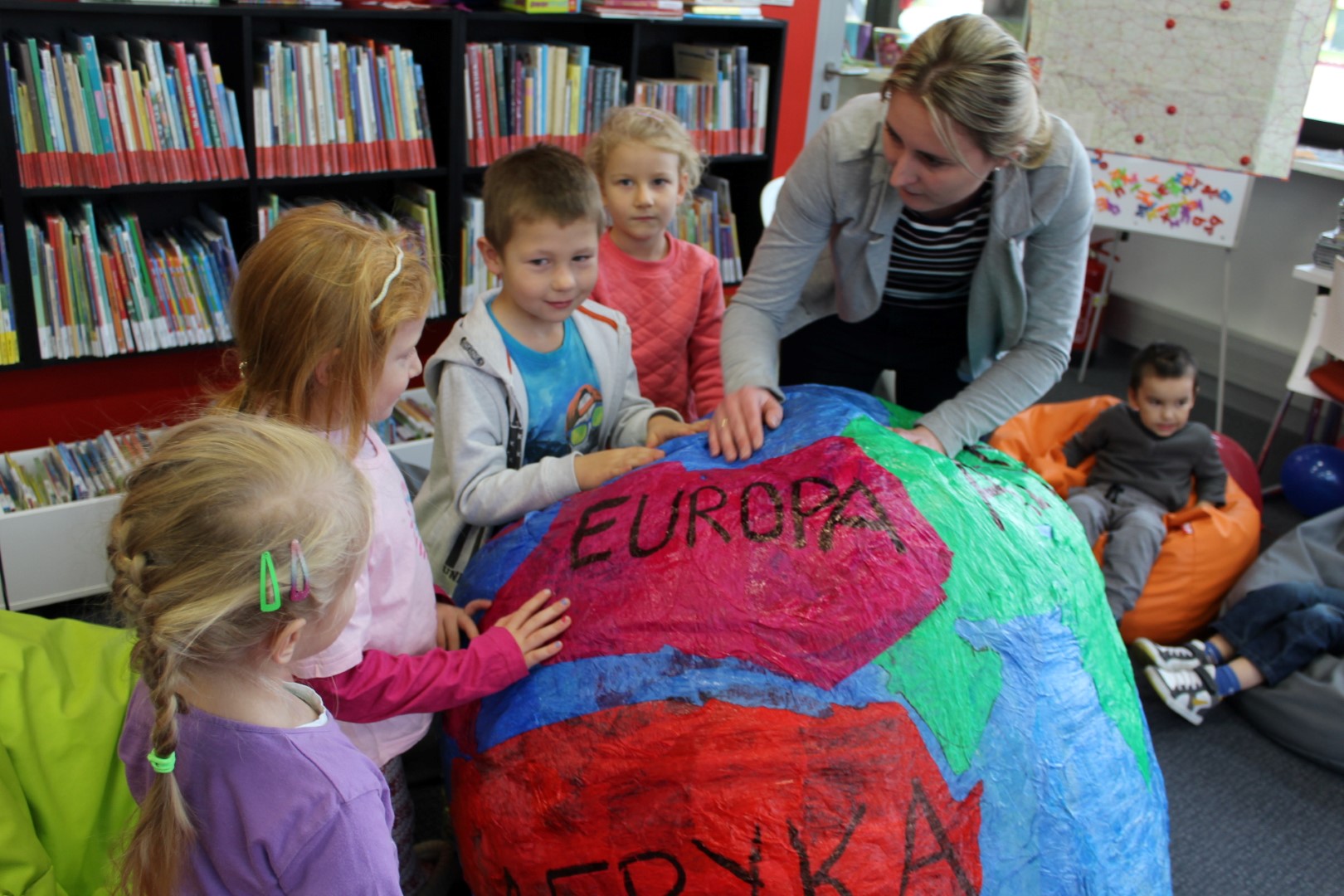 Zajęcia dla grup zorganizowanych w Wypożyczalni i Czytelni dla Dzieci