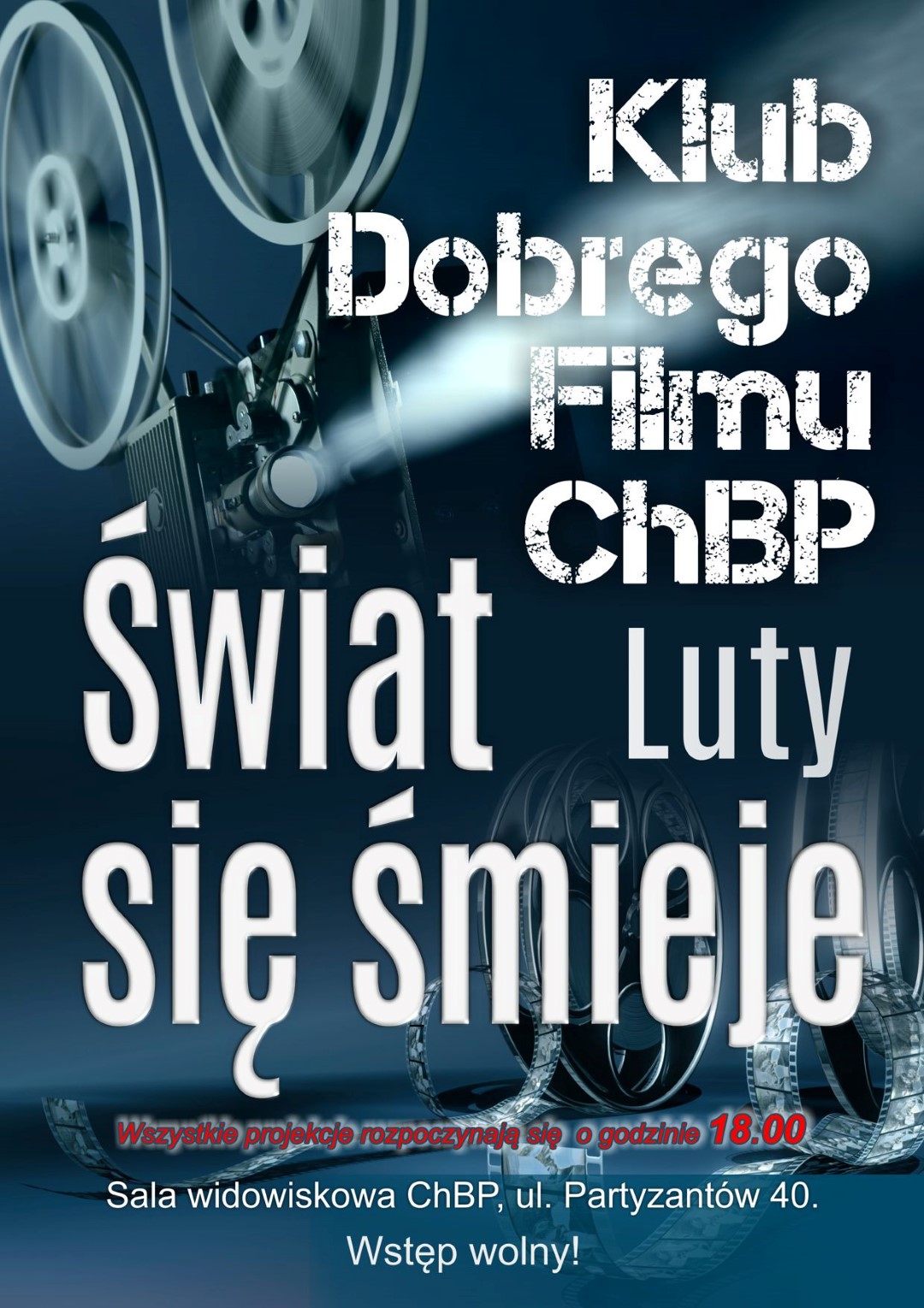 „Świat się śmieje” w Klubie Dobrego Filmu