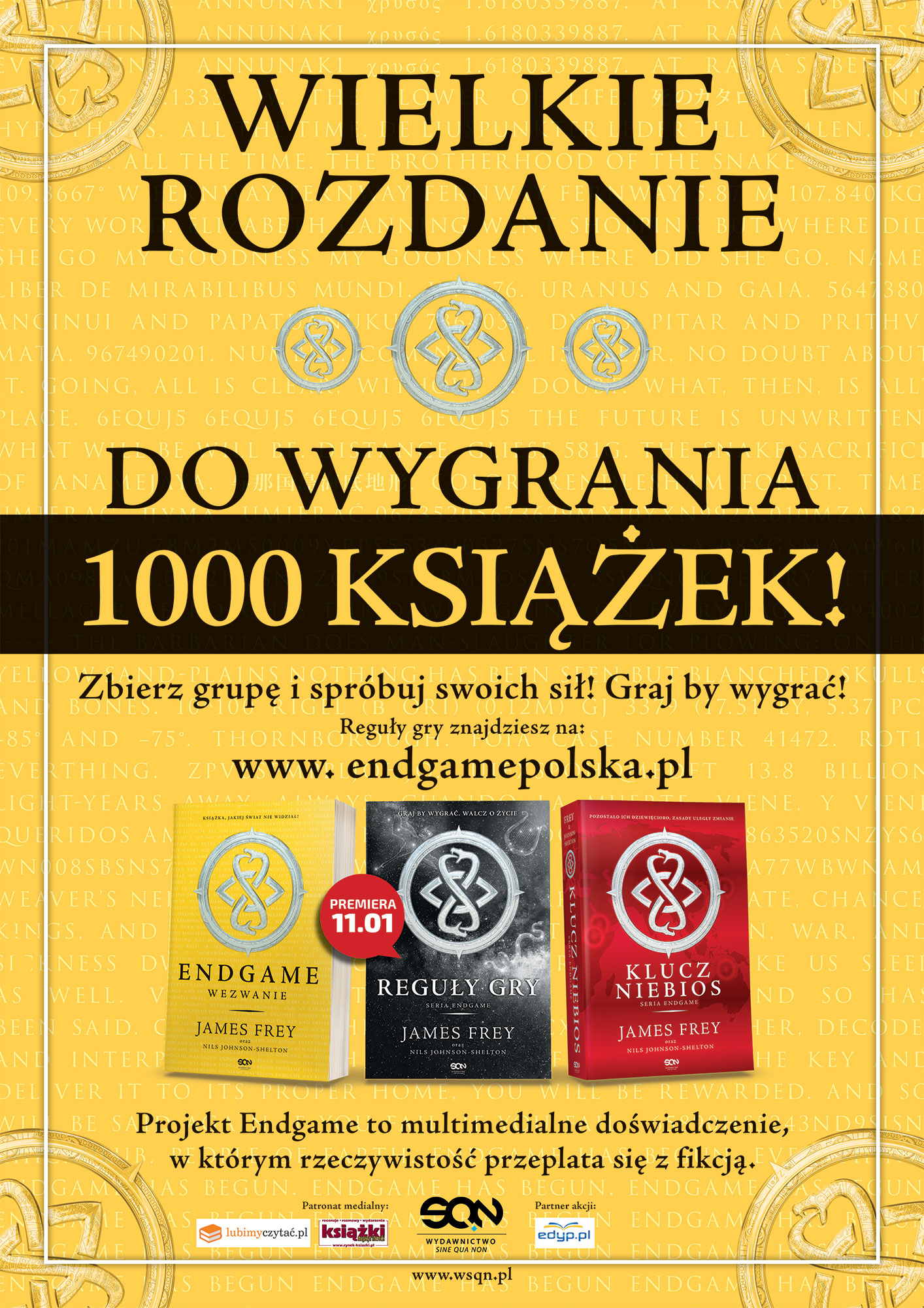 Konkurs dla młodzieży „Rozdajemy 1000 egzemplarzy Endgame”