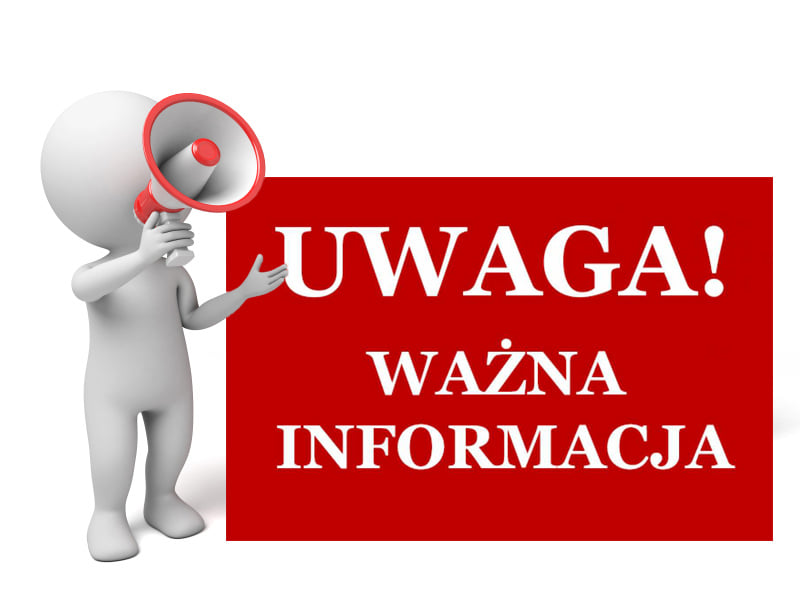 Uwaga! Ważna informacja.