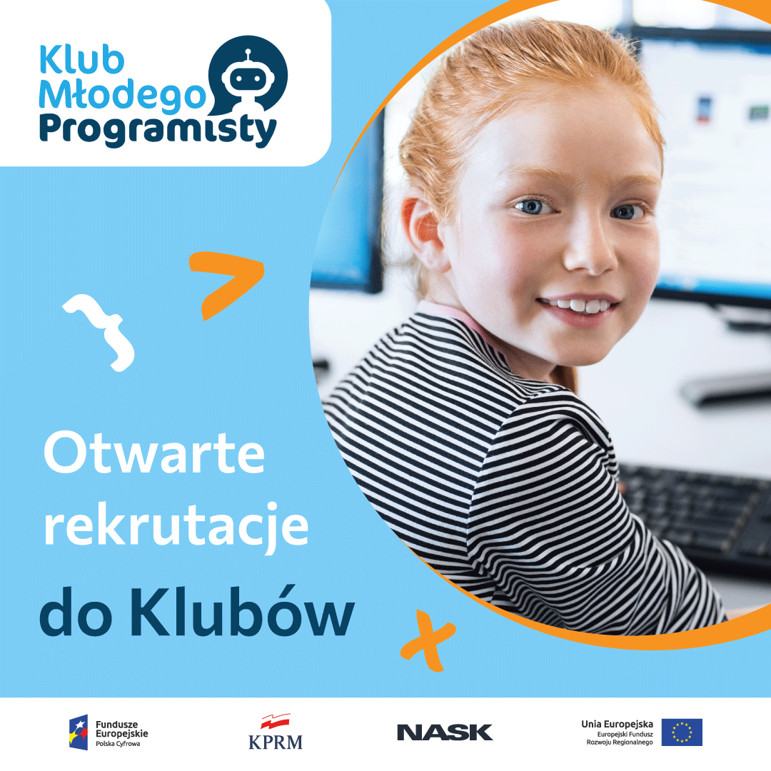 Klub Młodego Programisty - materiał promocyjny