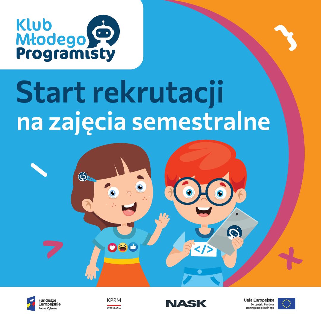 Zajęcia semestralne Klub Młodego Programisty