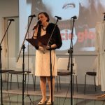 Koncert muzyczno-poetycki pt. "Słuchajcie głosu poety": przemawia Anna Pietuch - prowadząca