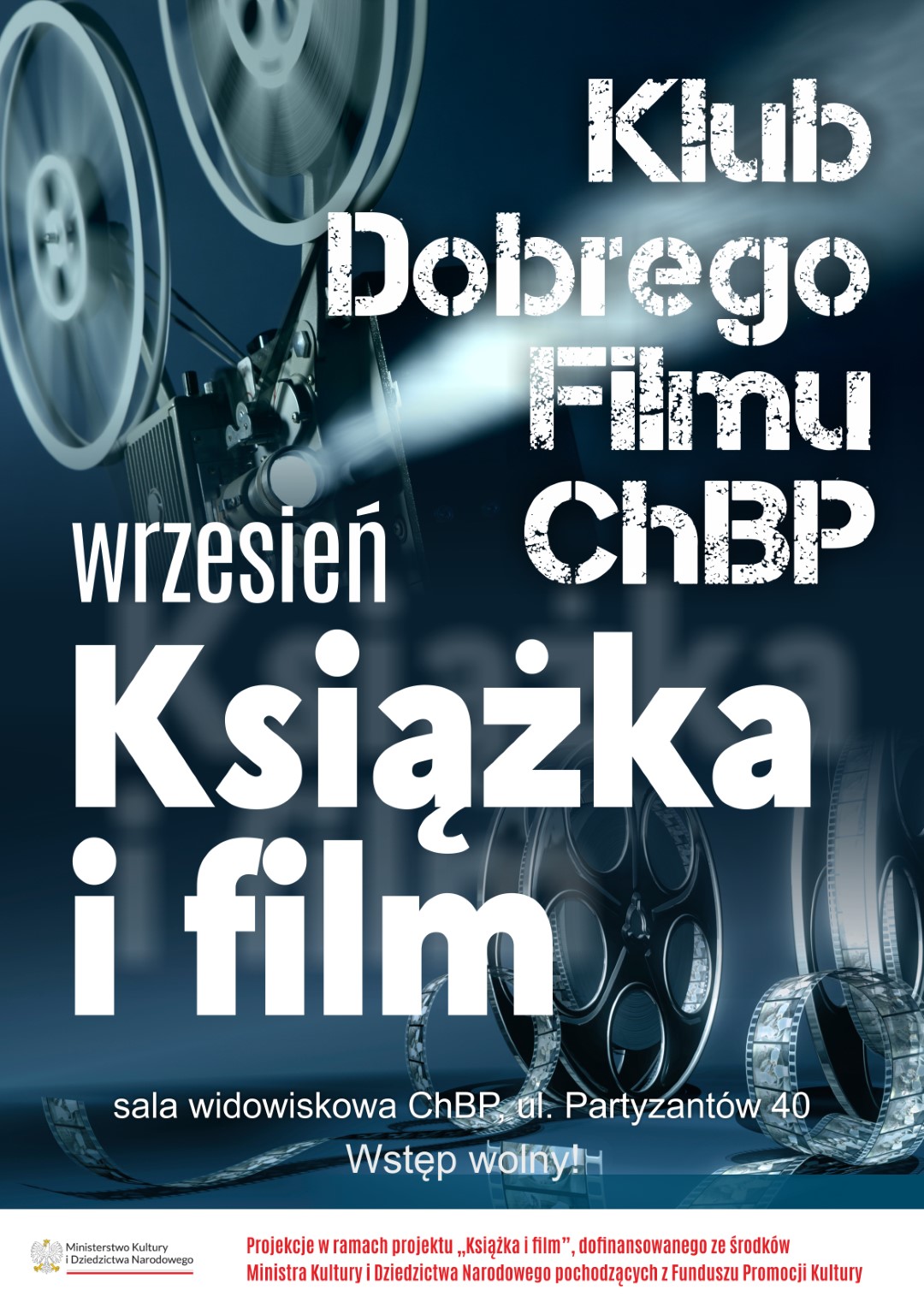Plakat Książka i film