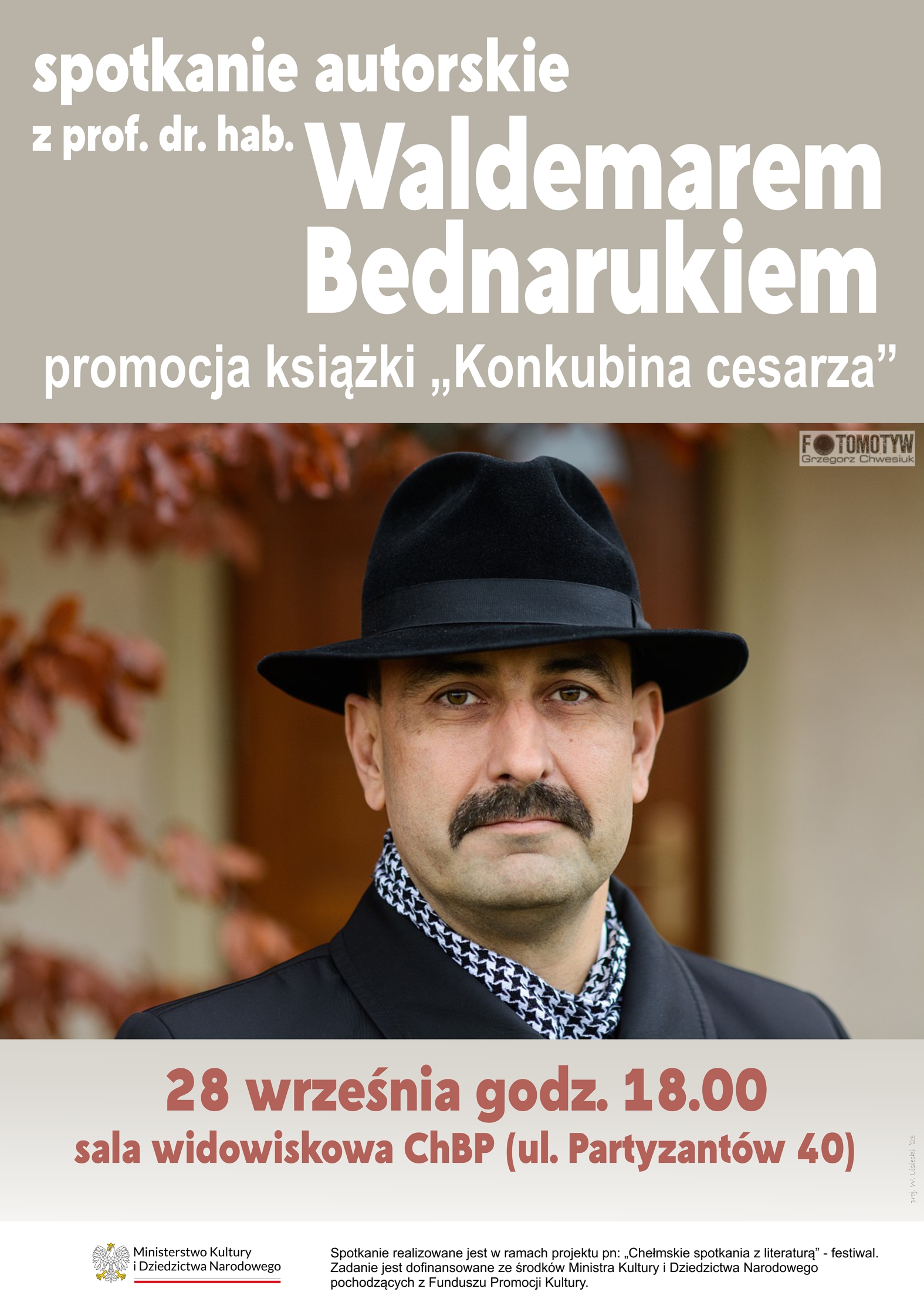 Spotkanie z prof. dr hab. Waldemarem Bednarukiem