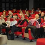 Spotkanie w ramach klubu podróżników w sali widowiskowej biblioteki