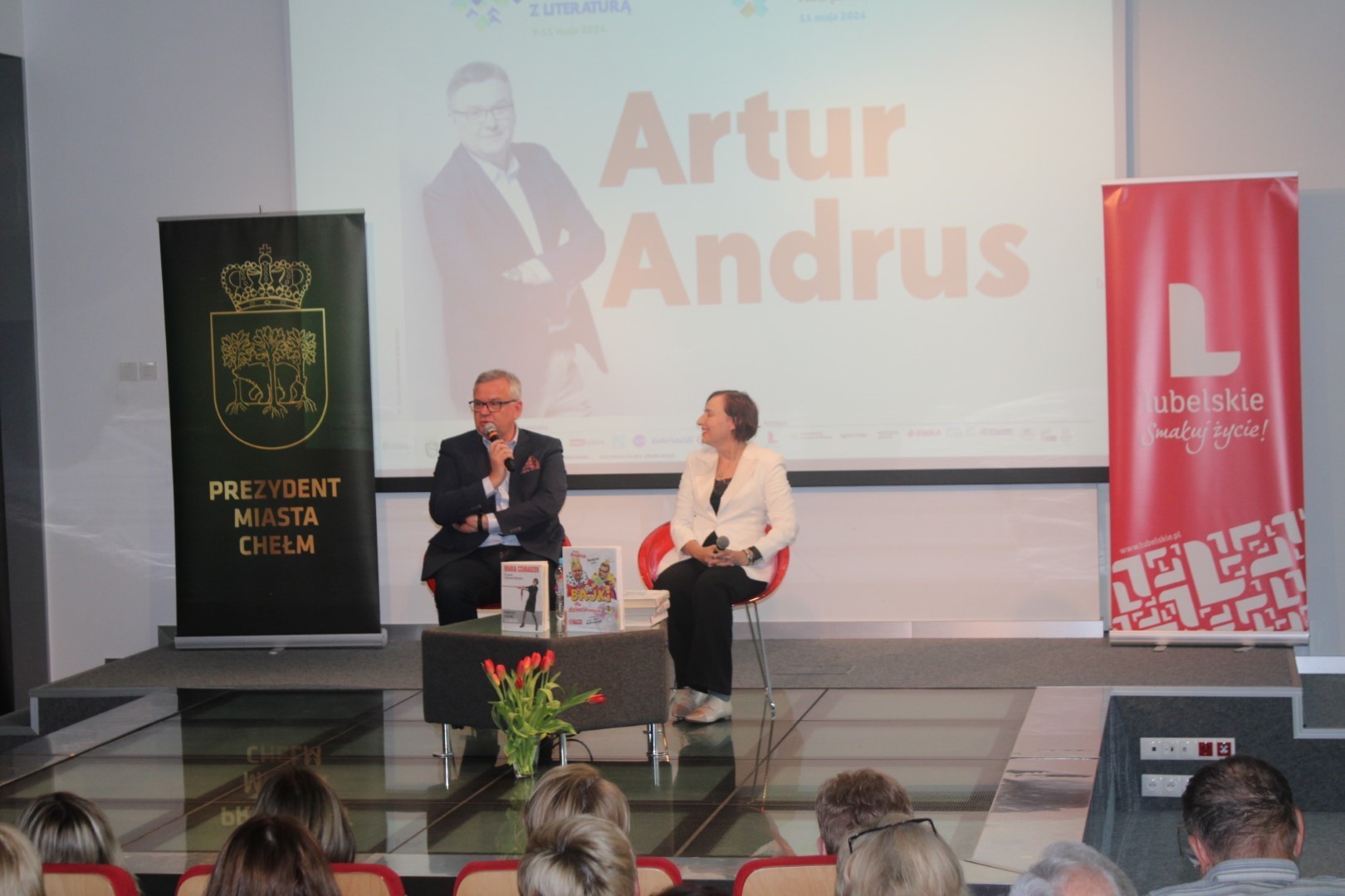 spotkanie autorskie z Arturem Andrusem