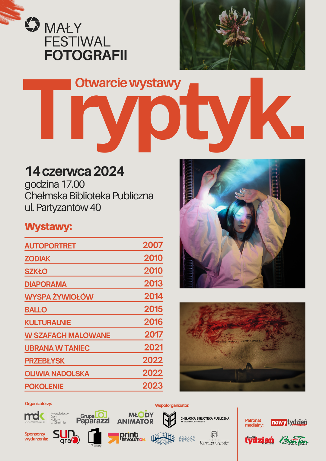 Otwarcie wystawy fotograficznej TRYPTYK