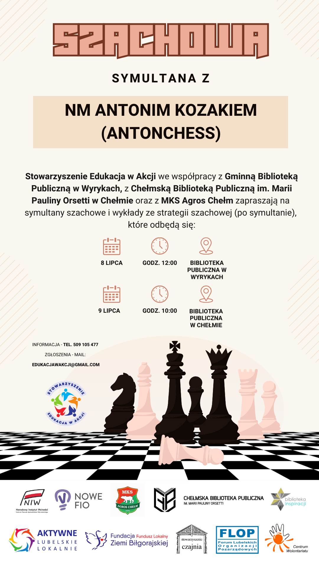 Symultana z Antonim Kozakiem