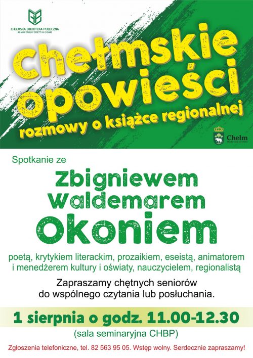 Zbigniew Waldemar Okoń 1 sierpnia 2024 w bibliotece