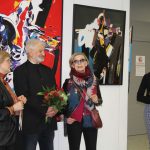 Uczestnicy wernisażu Oganesa Kazariana w Galerii Nova biblioteki