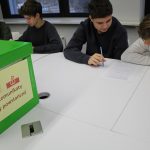 Uczestnicy warsztatów historycznych w ramach projektu Godzina "W" - Nniezłomność i pamięć.