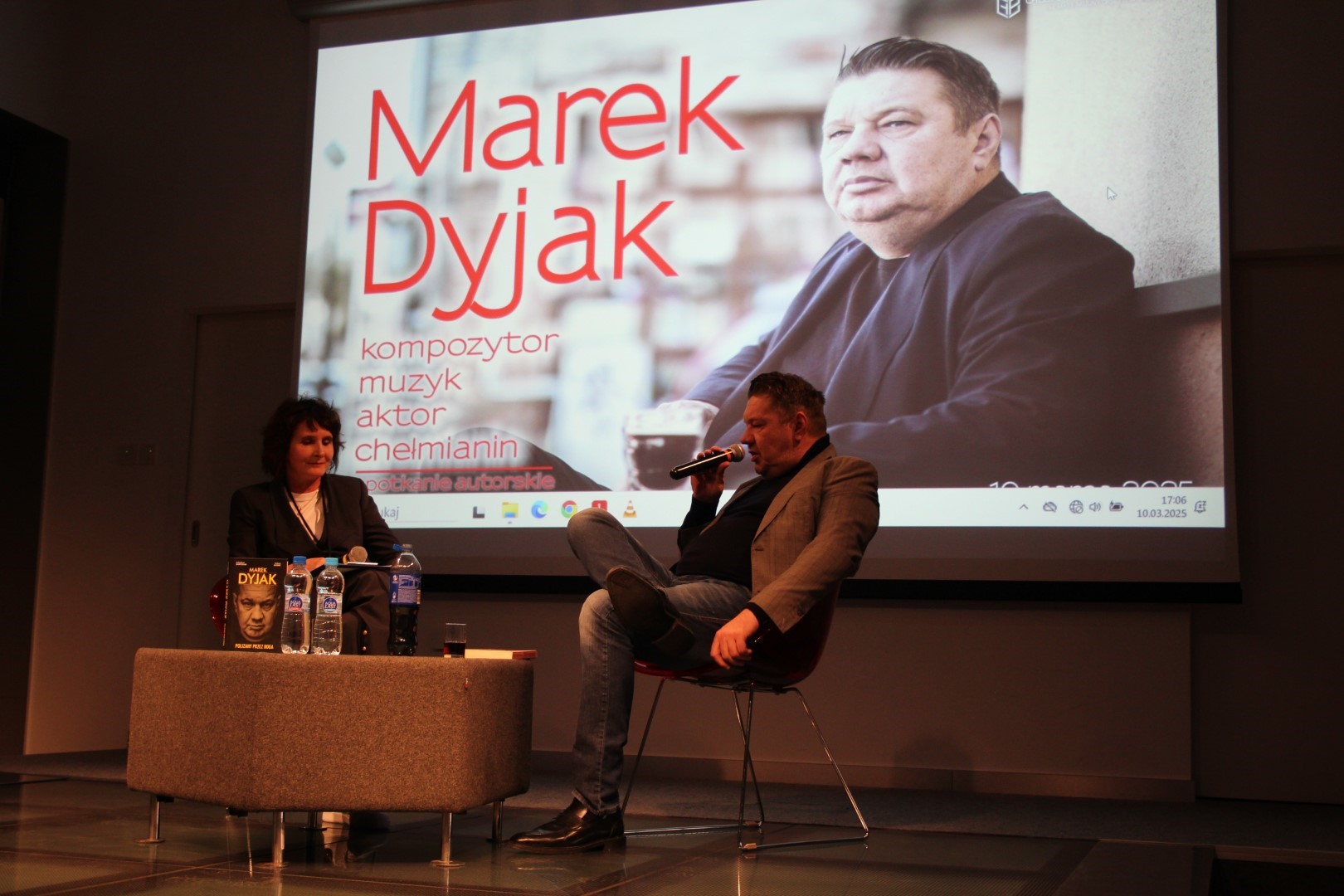 Spotkanie autorskie z Markiem Dyjakiem