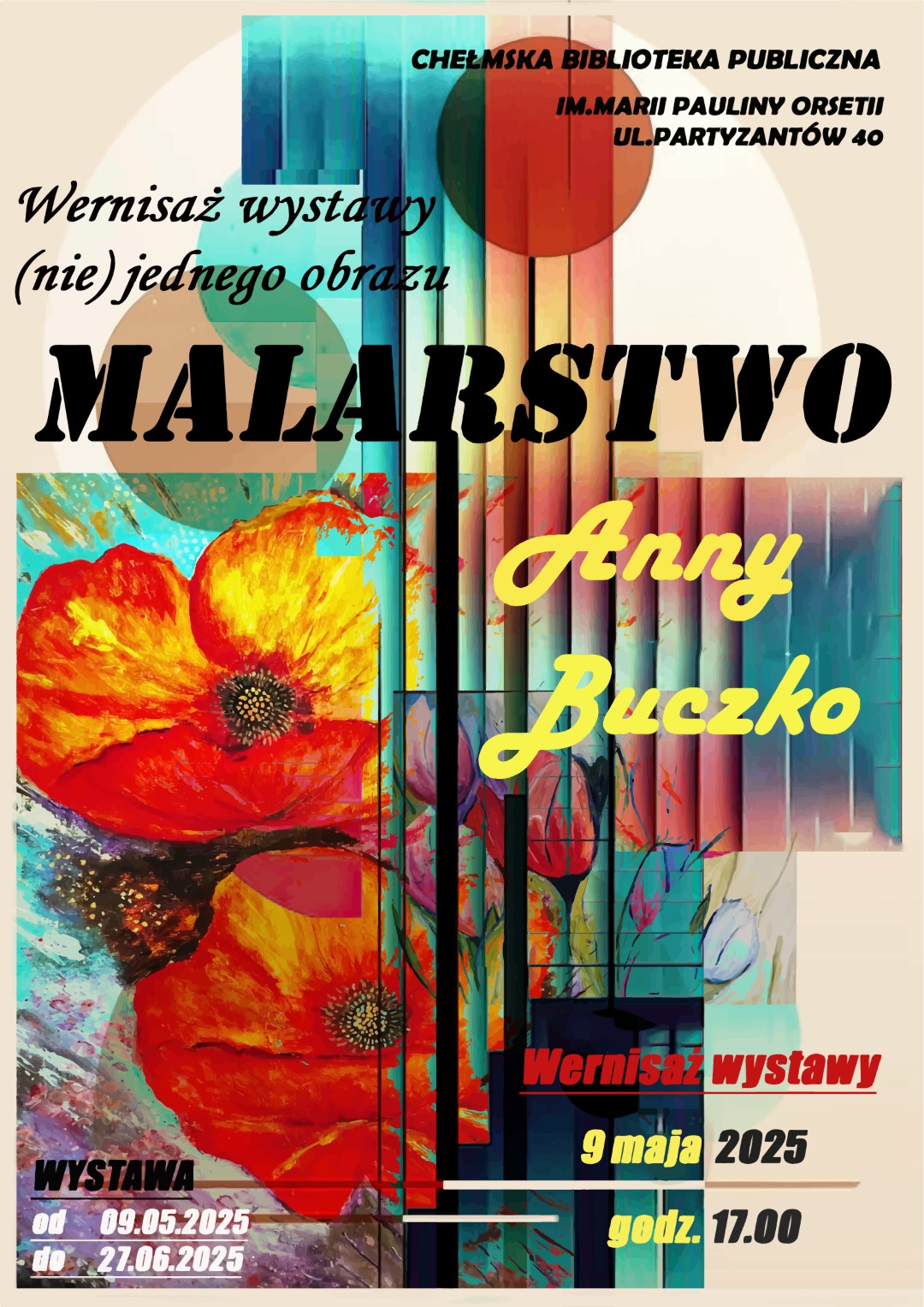 Plakat Anny Buczko Malarstwo