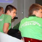 Turniej wiedzy o piłce nożnej z klubem sportowym UKS "Niedźwiadek" Chełm