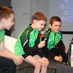 Turniej wiedzy o piłce nożnej z klubem sportowym UKS "Niedźwiadek" Chełm