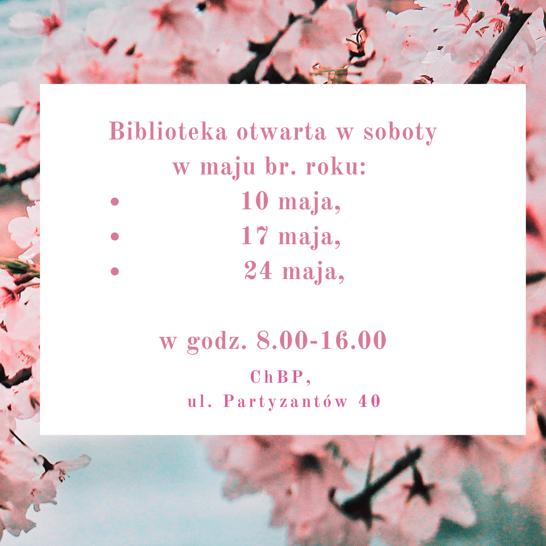 pracujące soboty w maju 2025 r