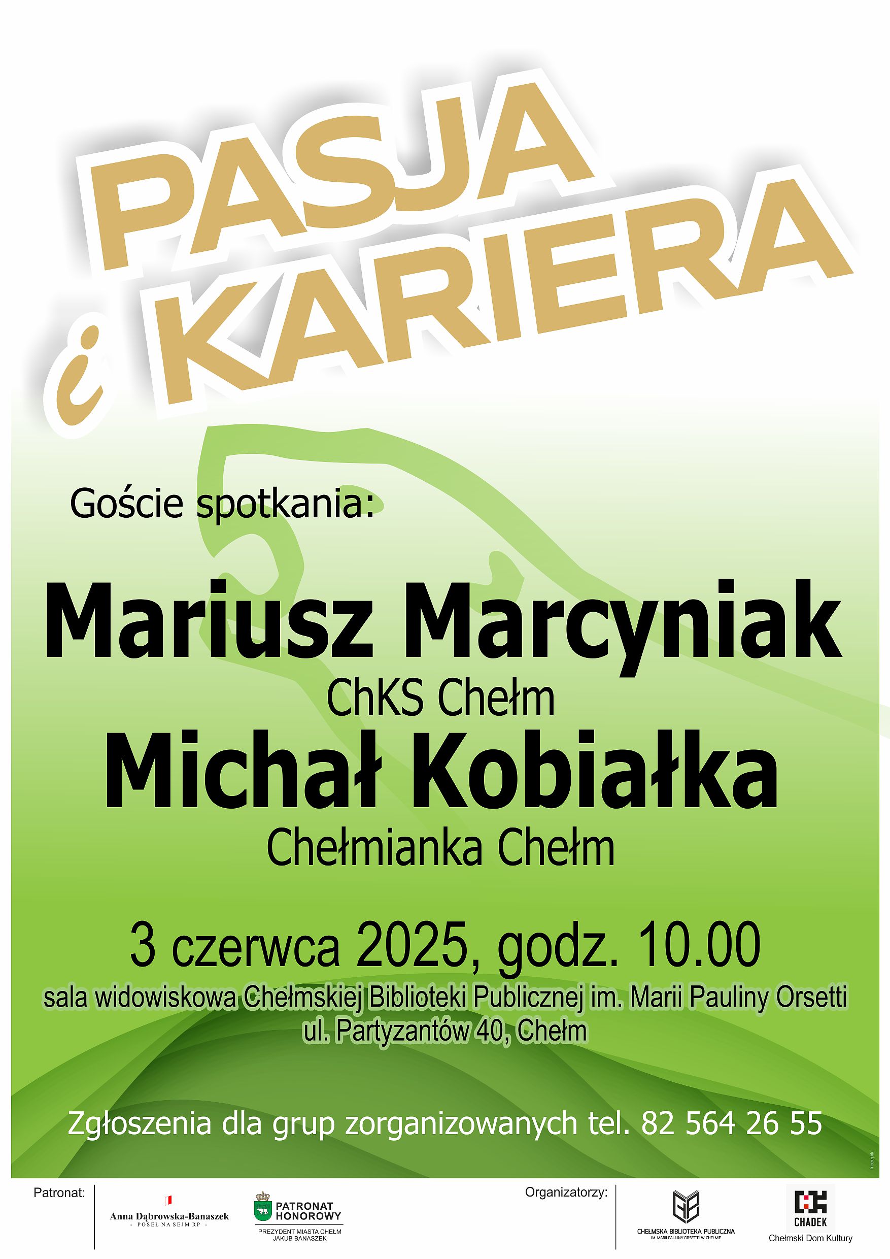 Plakat "Pasja i kariera"