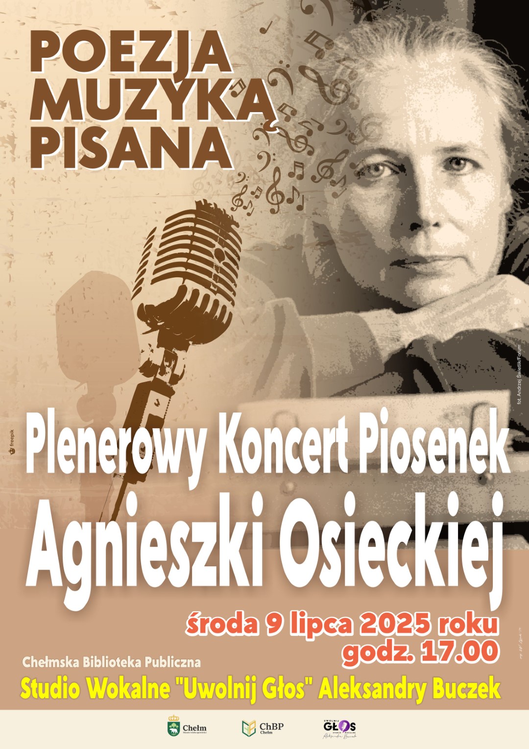 Plenerowy Koncert piosenek Agnieszki Osieckiej