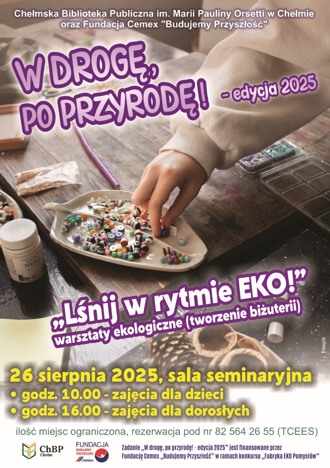 Plakat Lśnij w rytmie eko