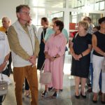 Uczestnicy wernisażu wystawy Anny Siłuch