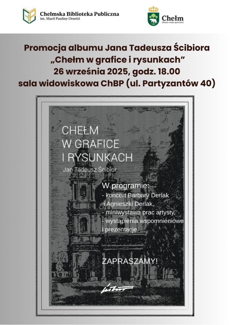 Plakat promujący spotkanie