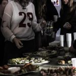 Zimne przekąski podczas wystawy Koronacja Bolesława Chrobrego