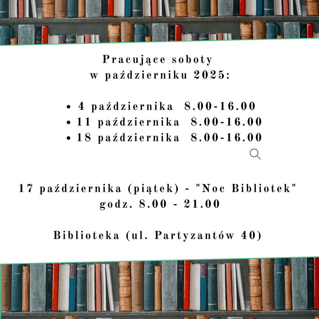 Pracujące soboty w październiku