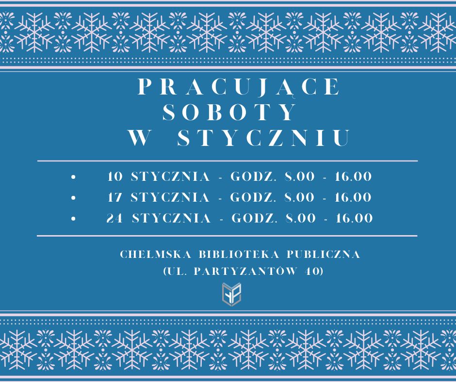 Pracujące soboty w styczniu