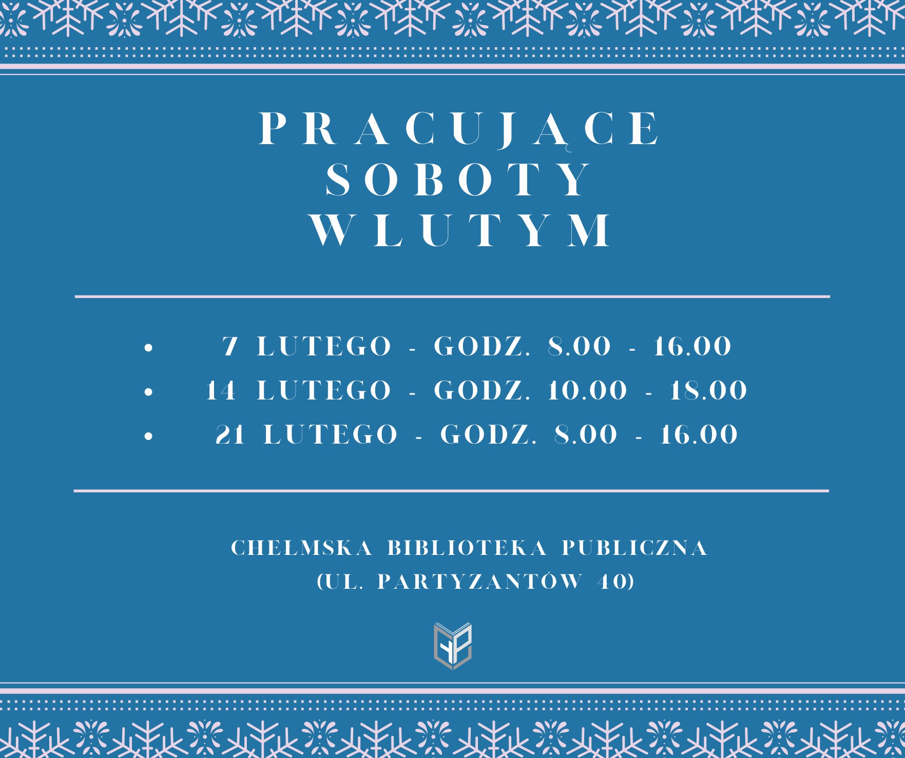 pracujące soboty w lutym