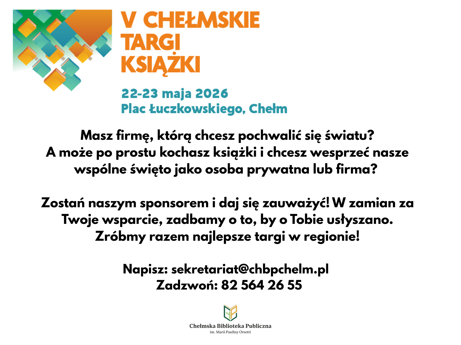 V Chełmskie Targi książki