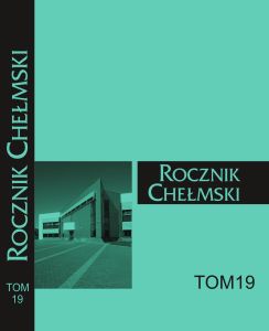 Okładka Rocznik Chełmski tom 19.