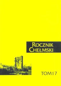 Okładka Rocznik Chełmski tom 17.