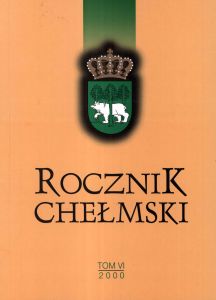 Okładka Rocznik Chełmski tom 6.